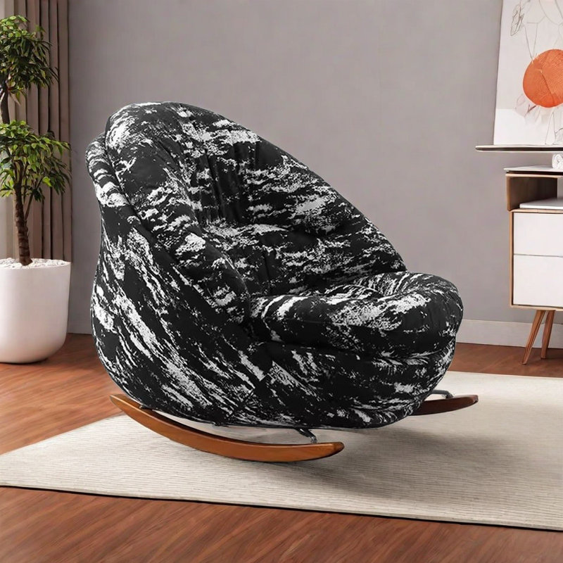 Chaise berçante élégante et confortable
