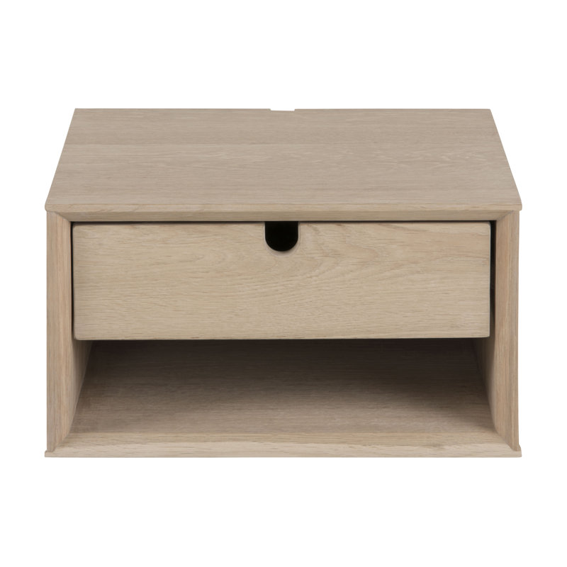 Ryann 37cm W Manufactured Wood Bedside Table