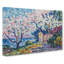 Blossoming Almond Trees by Paul Signac - Wrapped Canvas-61878343
