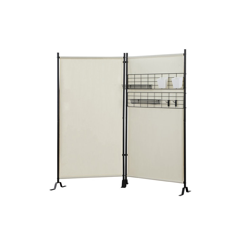 Paravent Akenside, 71" H x 50.25" W x 12" D, Beige