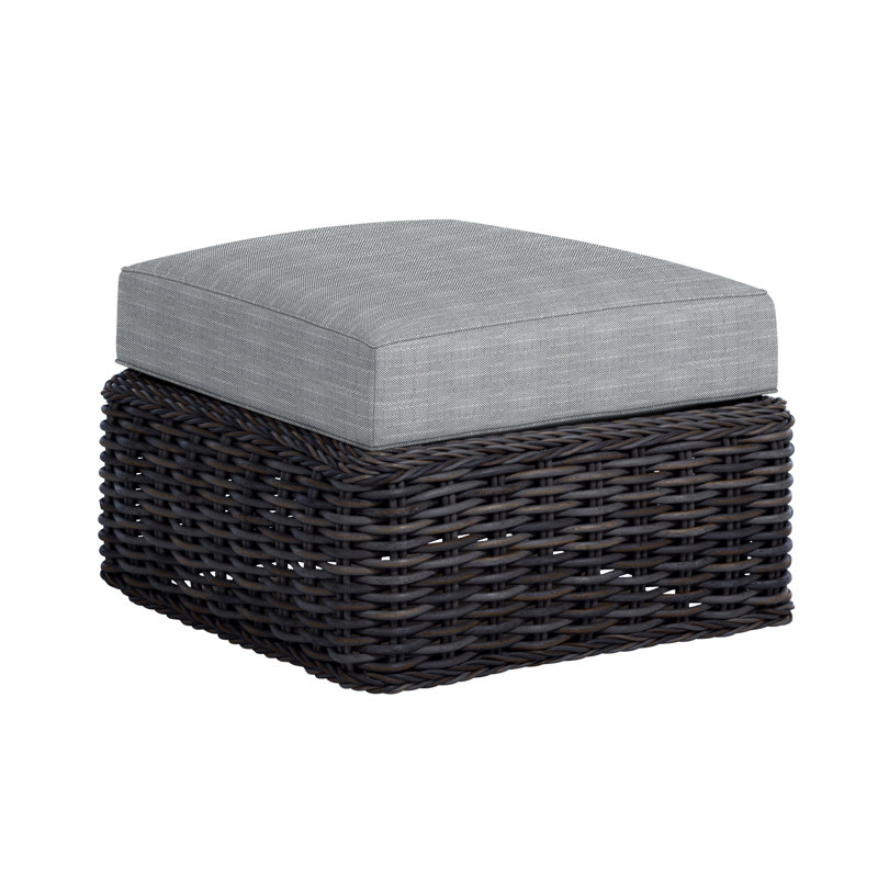 Repose-pieds Soho, InsideOut® Rollo ‑ lin argent, Welt, Noir