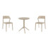 Ensemble bistro pour 2 personnes avec chaises empilables 24 po Farrah