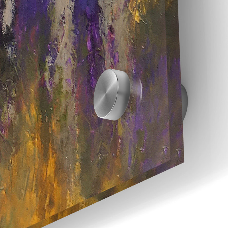 «Aspen Autumn» par Thomas Stotts, art mural en verre acrylique, H 24 po x l 36 po x P 0,2 po