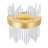 Arwen Steel LED Armed Sconce-1820406675