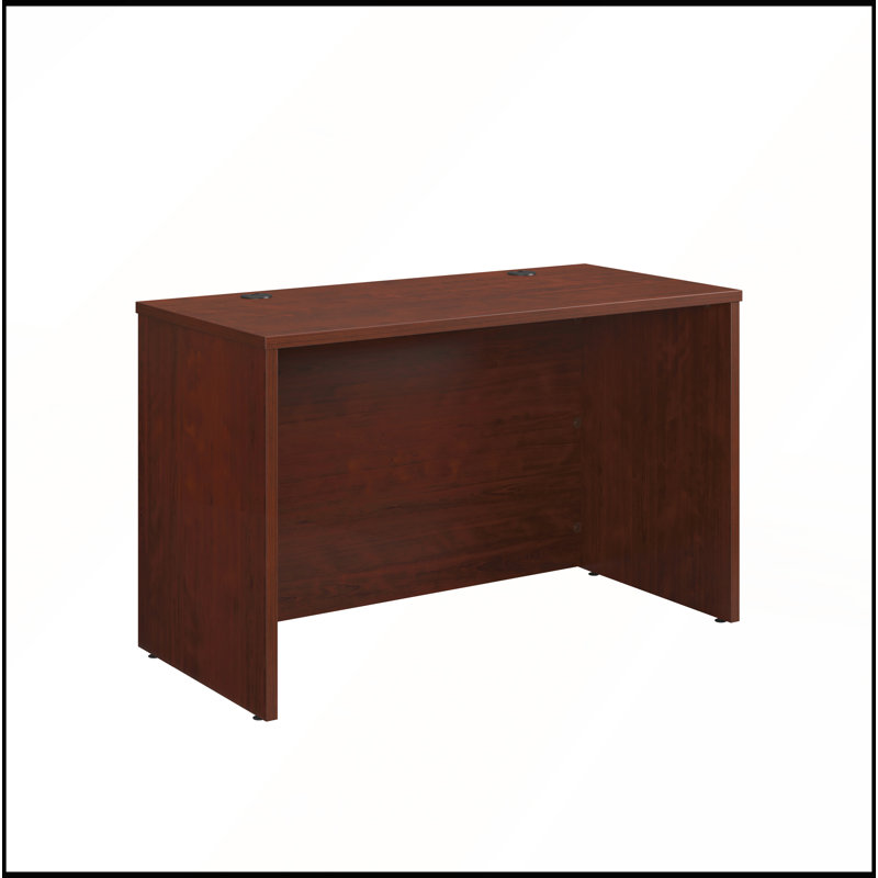 Bureau spacieux de 48 po x 24 po avec plateau en mélamine durable et gestion des câbles intégrée pour les espaces de travail modernes