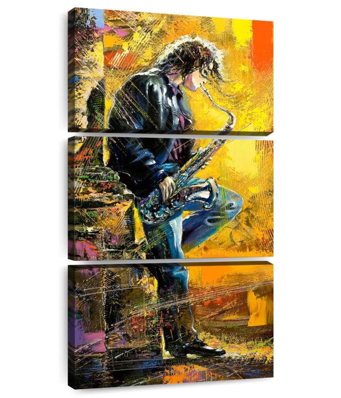 Musician, 27" H x 12" W