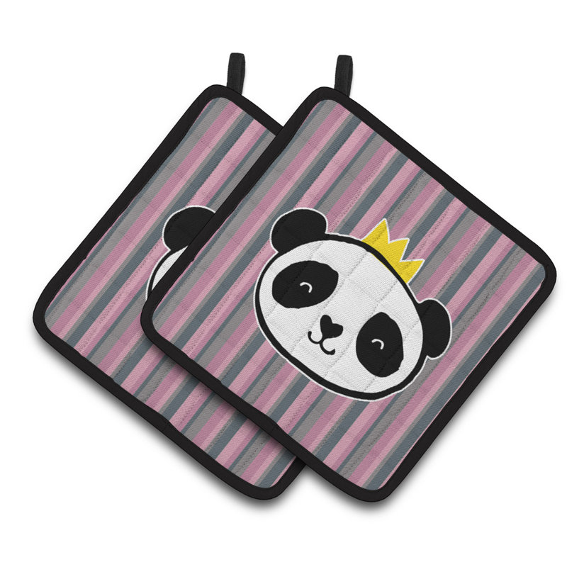 Caroline's Treasures Striped Polyester Potholder