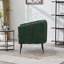 Chaise d'appoint rembourrée demi-tonneau-1415552751