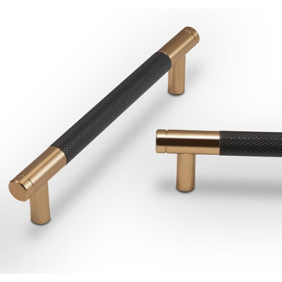 10 Pack 5 Inch Cabinet Handles - Knurled Drawer Pulls For Kitchen Cabinets, Dressers, And Doors - Durable Hardware With Screws Included