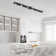 6 - Light 47.24" LED Dimmable Flush Mount