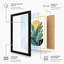 Golden Bloom Botanical - Framed Print-983734358-983734357