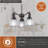 Hoopeston 3 - Light Dimmable Classic / Traditional Chandelier