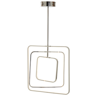 Armengol 1-Light Square Geometric Pendant