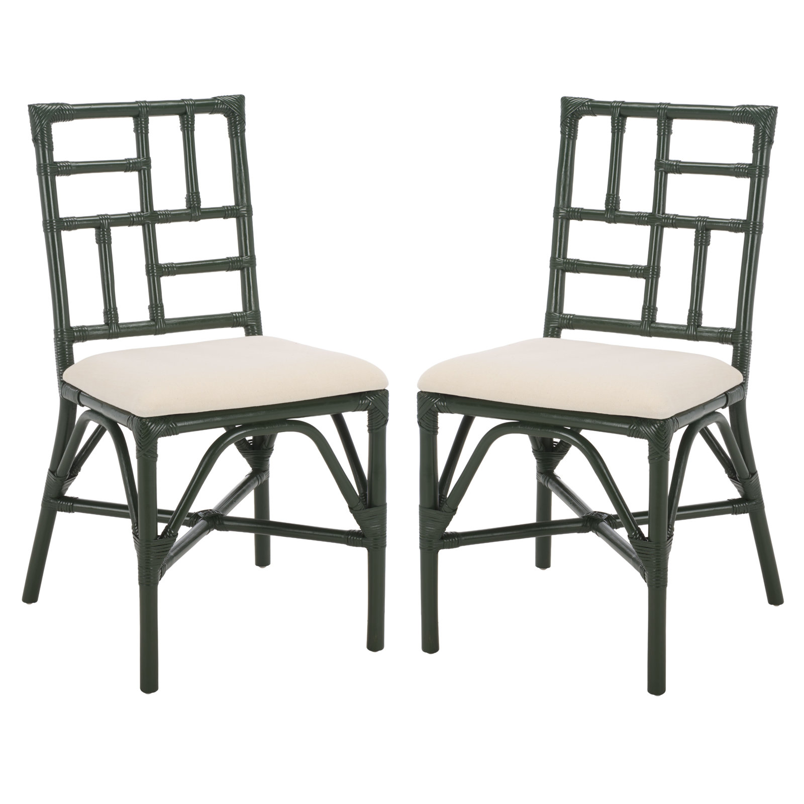Elston Parsons Chair, Forest Green