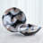 Swoon Glass Abstract Charger