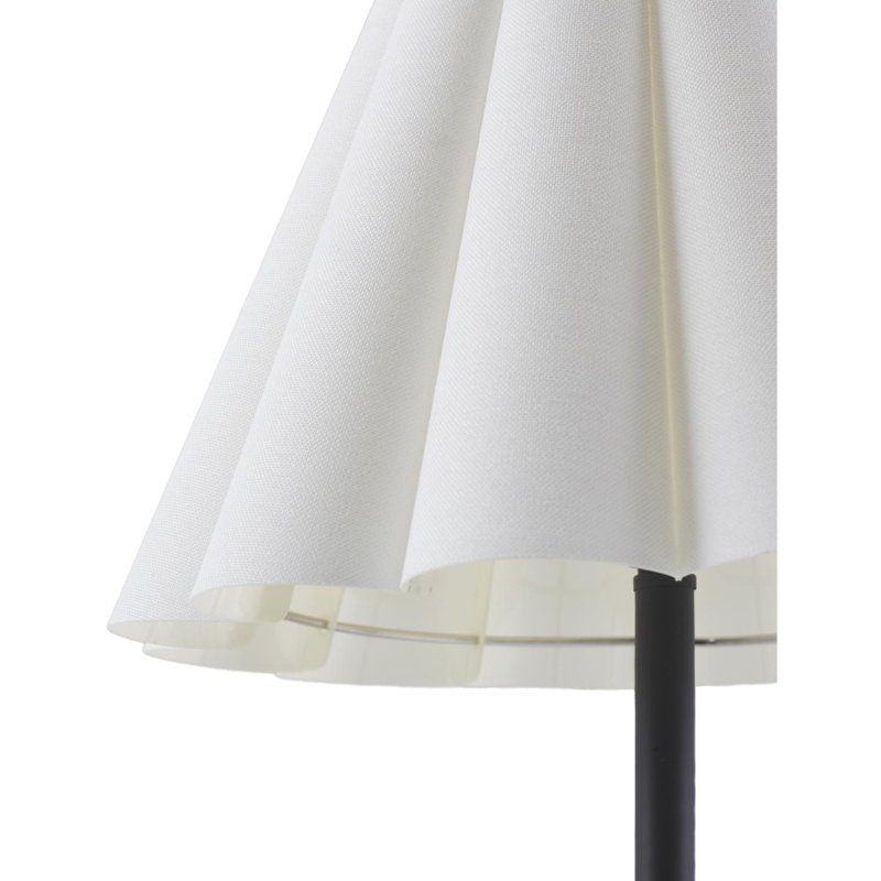 Condurso Accent Table Lamp, Black, 17.5" H x 12" W x 12" D
