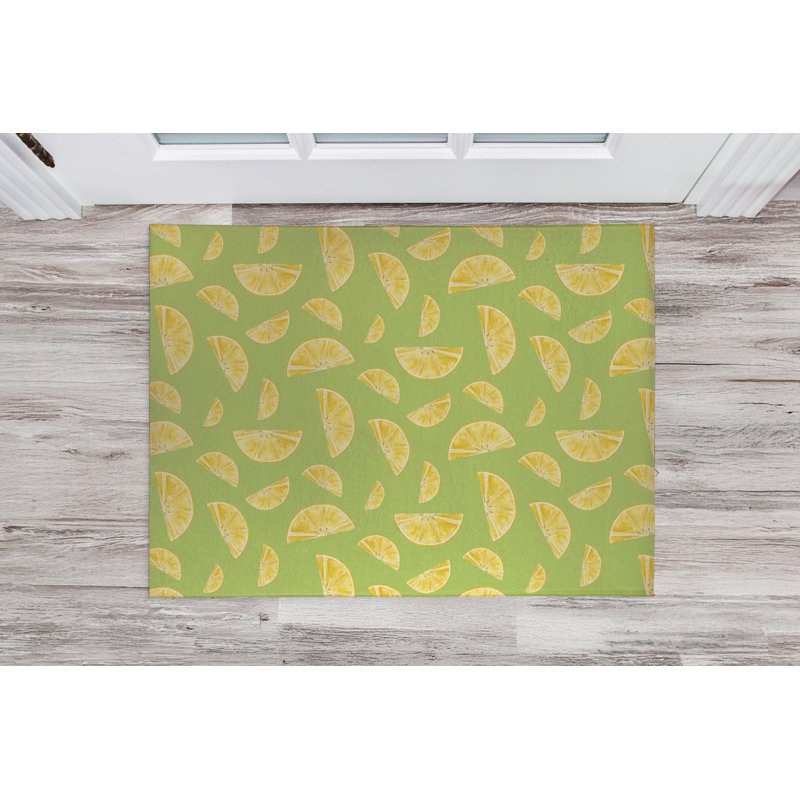 Summer Lemon, Bright Lime, 60" W x 84" L