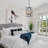 4 - Light Dimmable Geometric Lantern Modern Farmhouse Chandelier-945040327