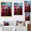 Art alpin rose en laine - Art mural alpaga-1013370233-1013370230