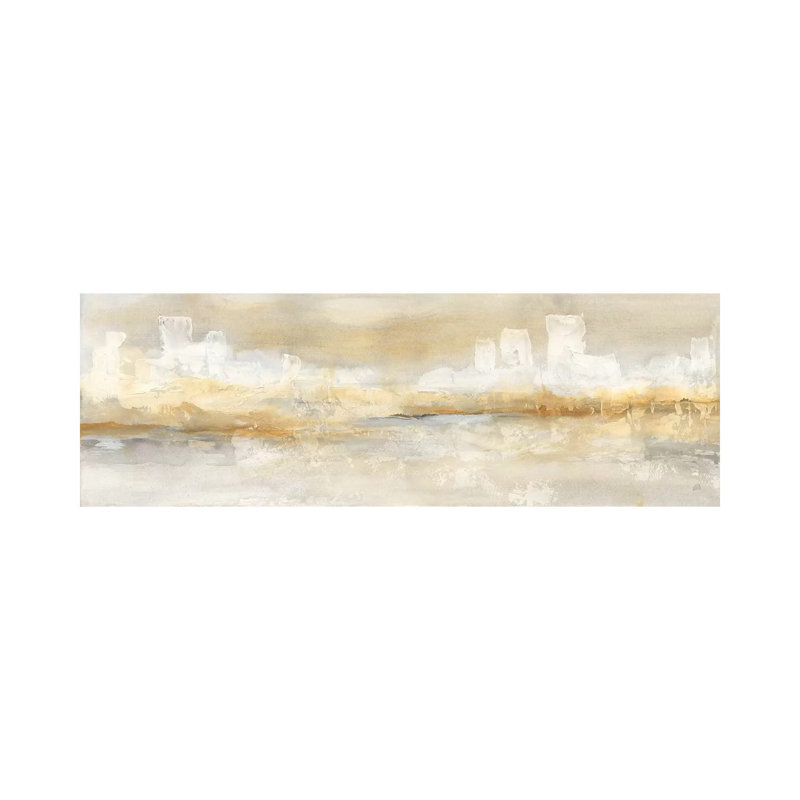 City Essence I - Estampe numérique sur toile tendue avec châssis, H 16 po x l 48 po