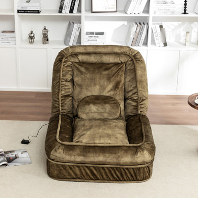 Lit pour chien humain avec coussins en velours, coussins en mousse épaisse et coussin de massage réglable, lit de couleur 5, mousse, coussins