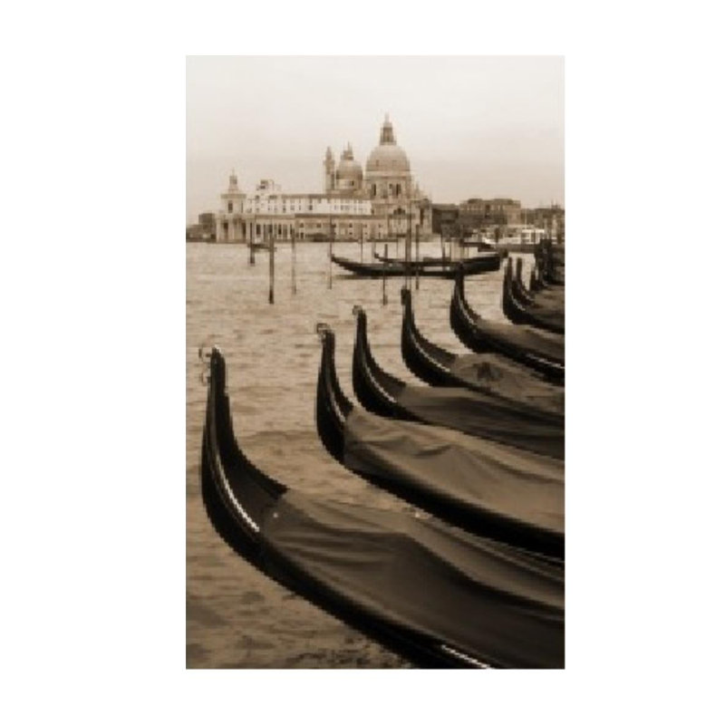 Dimanche Venice VII Print by Jordan Thurston, 65" H x 40" W x 1.5" D, Glass Coat