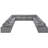 Bania 200" Wide Symmetrical Sectional