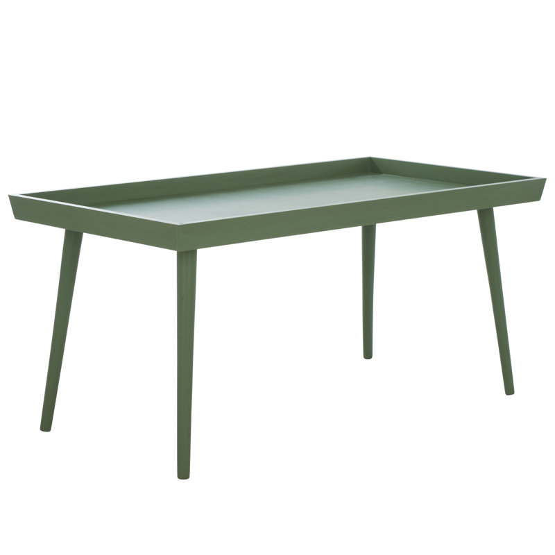 Table basse 4 pieds Brycine, Vieux vert
