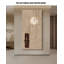 Objets de décoration murale en grès végétal vert zen de style hydroponique-1705020911