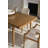 Maxwell Extendable Oak Solid Wood Dining Table-103708508