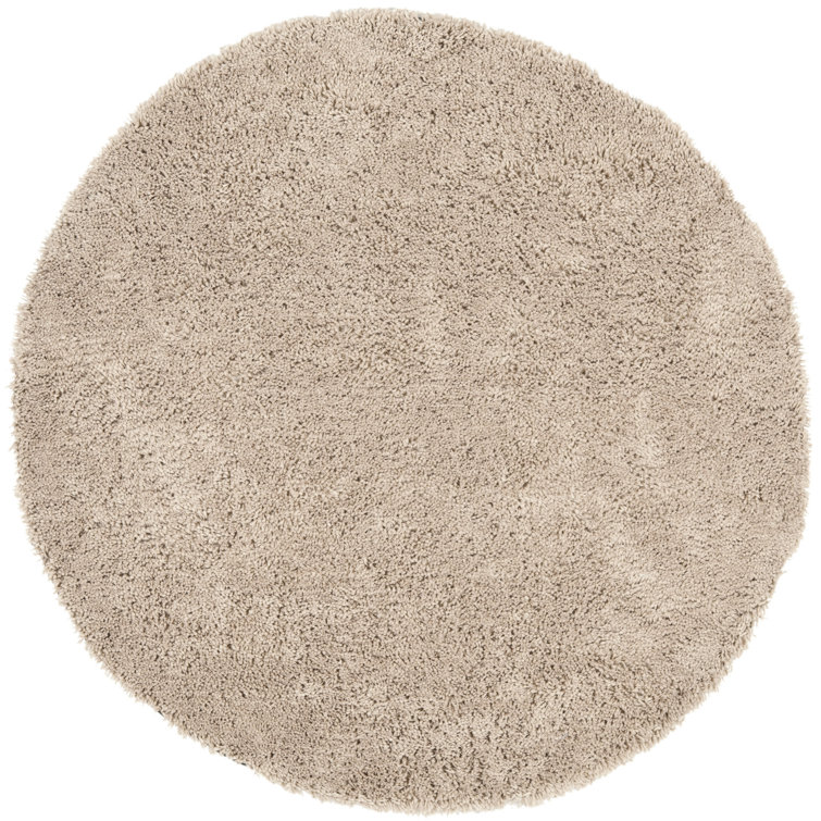 Assar Handmade Tufted Taupe Area Rug