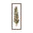 Toile avec cadre en bois brun classique
