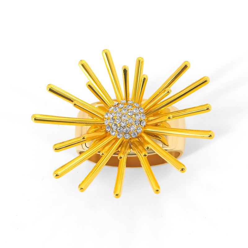 Sparkle Burst Napkin Rings