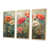Toile naturelle avec cadre flottant