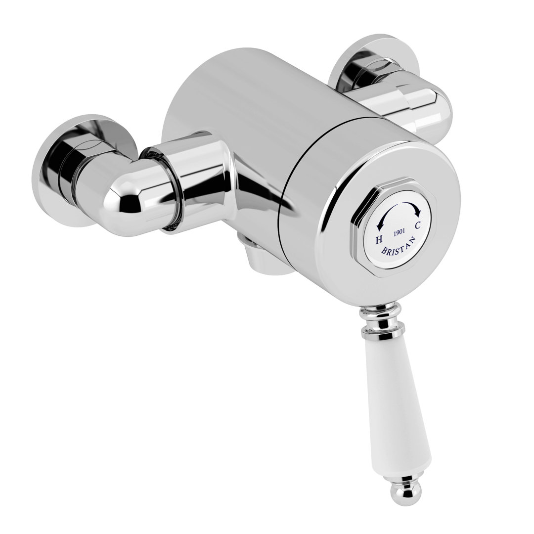 1901 Single Exposed Thermostatic Shower Valve