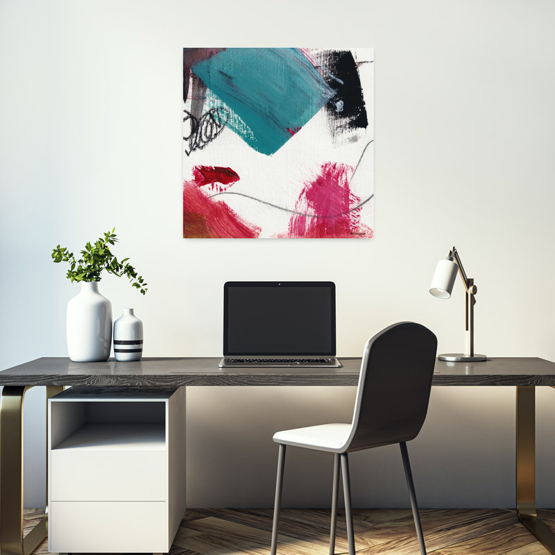 Exonérer l'art abstrait contemporain, H 18 po x l 18 po