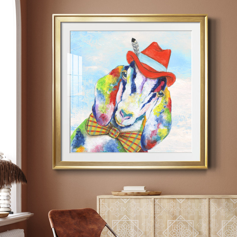 Enjoy the Little Things - Peinture encadrée, Encadrement doré, H 30,5 po x l 30,5 po x P 1,5 po