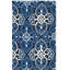 Tapis géométrique performance crocheté à la main Mcentire-16761991