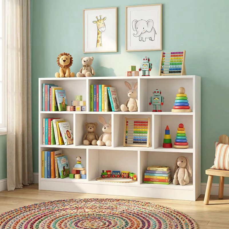 Catheleen 3-Tiered Bookcase