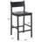Hentges Woven Leather Counter Stool-324451169
