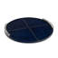 Hayes Leather Tray Round Small (Blue)-1579493937
