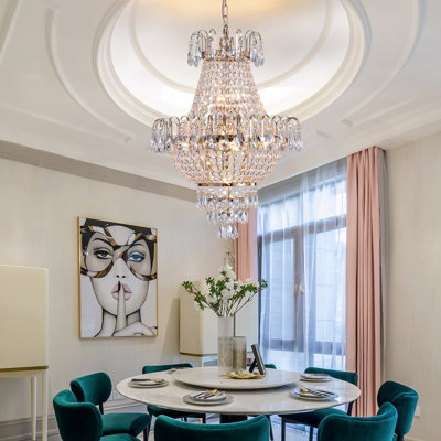 Ceiling Light Fixture  - Crystal Chandeliers,Large Contemporary Luxury Ing