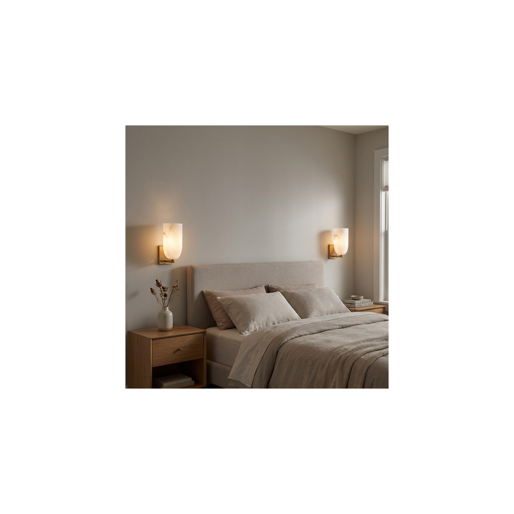 Philomena 12 Sconce, Burnished Brass
