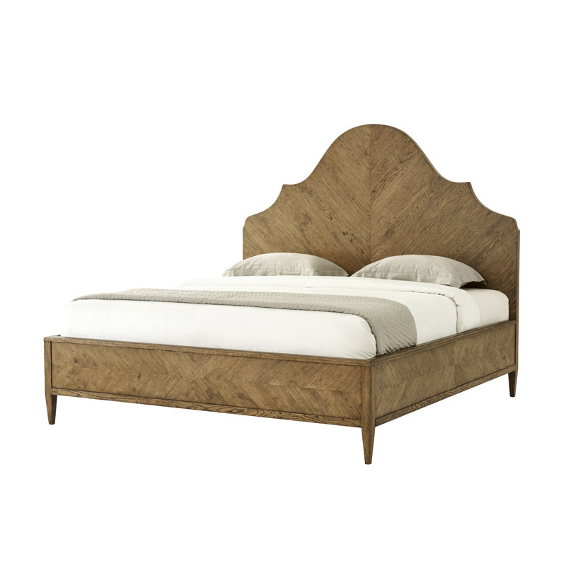 Nova Standard Bed - Rustic Oak Veneer