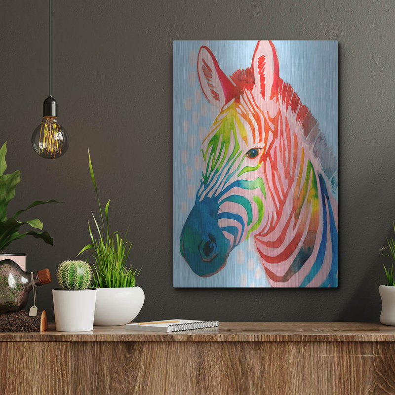 «Jungle Spectrum I» par Grace Popp, H 16 po x l 12 po