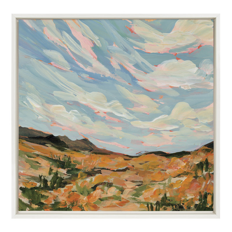 «California» par Emily Kenney, reproduction d'art sur toile encadrée