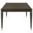 Ash Brown Extension Leaf Dining Table