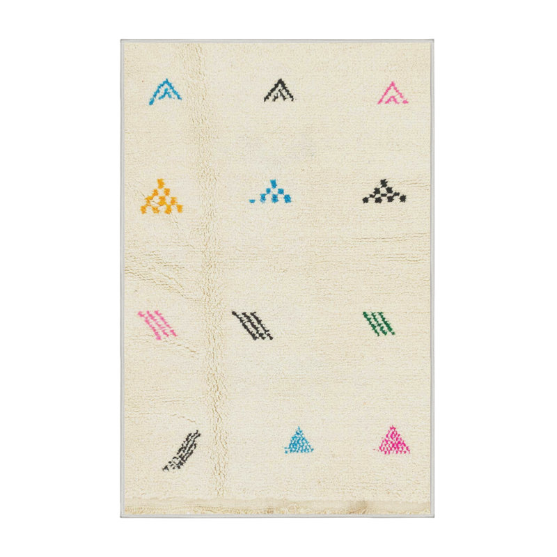 Abstract Indoor Rug, Rectangle 7' x 9'