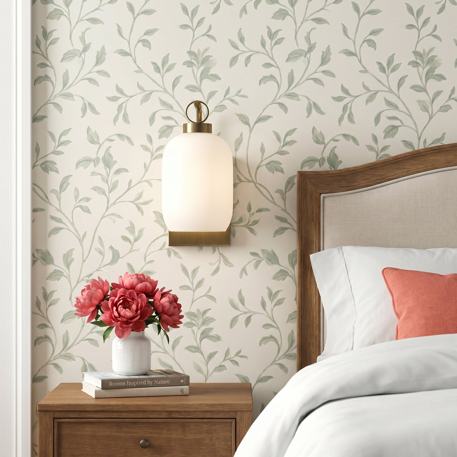 Falan Single Light Solid Brass Armed Sconce