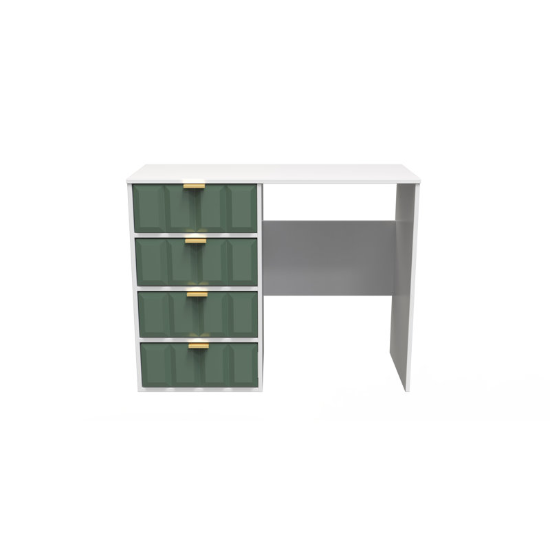 Allem Dressing Table, Labrador Green/White